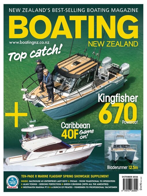 Cover image for Boating NZ
